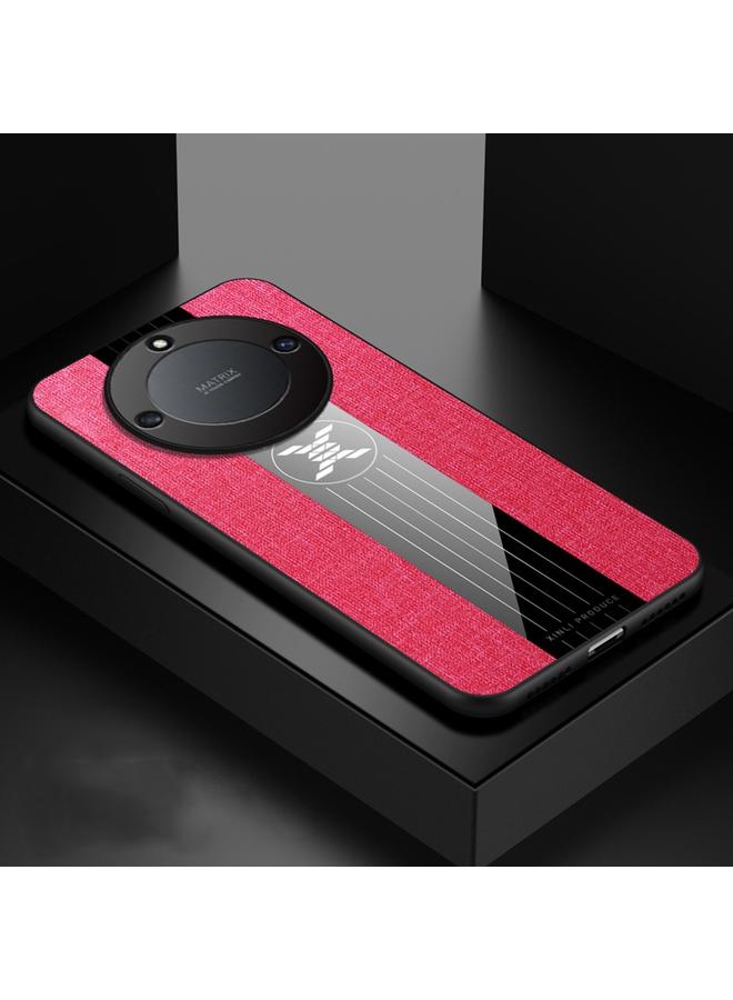 The Bros Case For Honor X40 Stitching Cloth Textue Shockproof TPU Phone Case