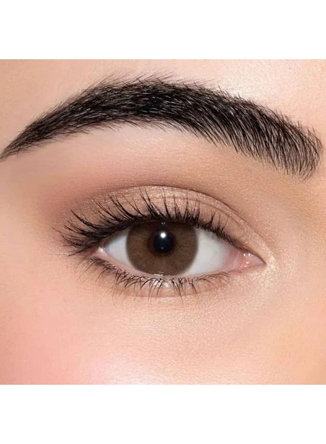 لينس مي عدسات لاصقة صالحة لمدة 6 أشهر - شاي - Image 2