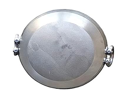 CHILLATAI Combo 2 Multipurpose Use Aluminium Kadai/Fry Pan/Thick Bottom Fry Pan 10 inch, 11 inch - Image 4