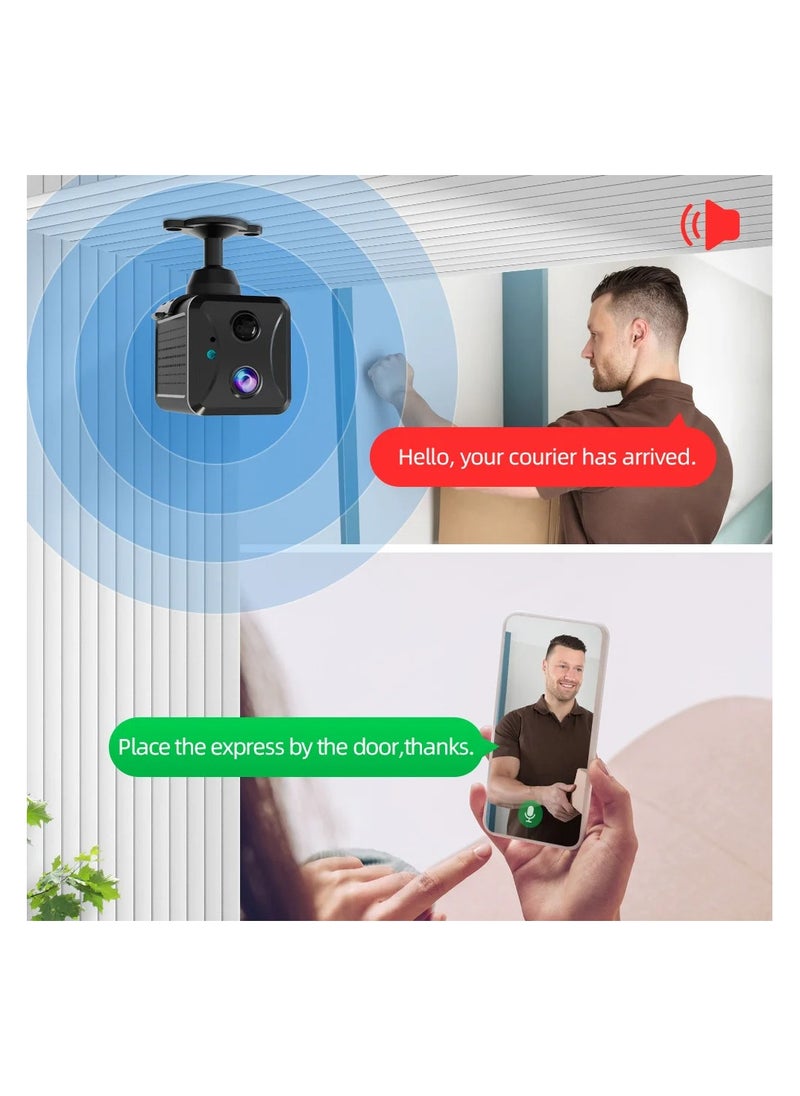 AROAQ Mobile Phone Monitoring Remote Home Camera Wireless Wifi High-Definition Night Vision 4G Remote  - Image 1