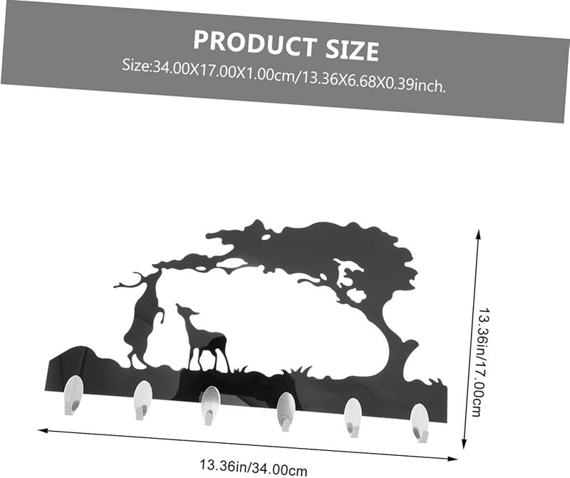 Lifkome خطافات لاصقة لتعليق الملابس والقبعات والمفاتيح والمطبخ والحمام وتخزين الحائط - Image 3