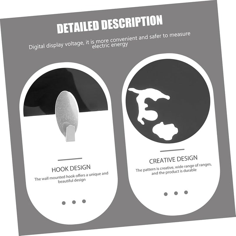 Lifkome خطافات لاصقة لتعليق الملابس والقبعات والمفاتيح والمطبخ والحمام وتخزين الحائط - Image 4