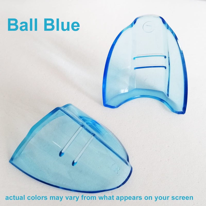 WAHAH 5 Pairs 5 Colors Side Shields for Eyeglasses - Safety Protection Side Shields for Glasses (Transparent, Bronze, Blue, Red, Green) - Image 2