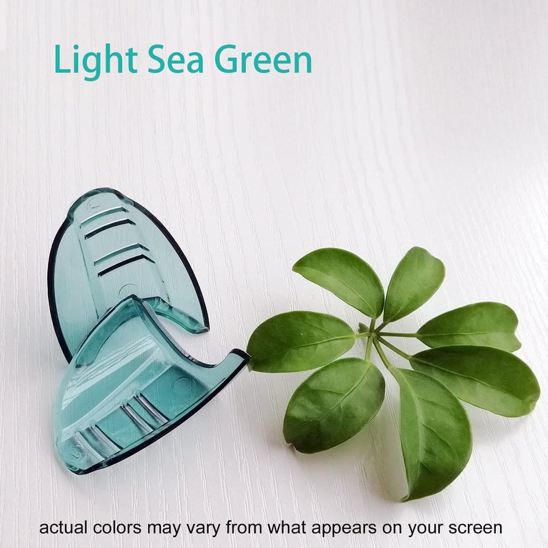 WAHAH 5 Pairs 5 Colors Side Shields for Eyeglasses - Safety Protection Side Shields for Glasses (Transparent, Bronze, Blue, Red, Green) - Image 3