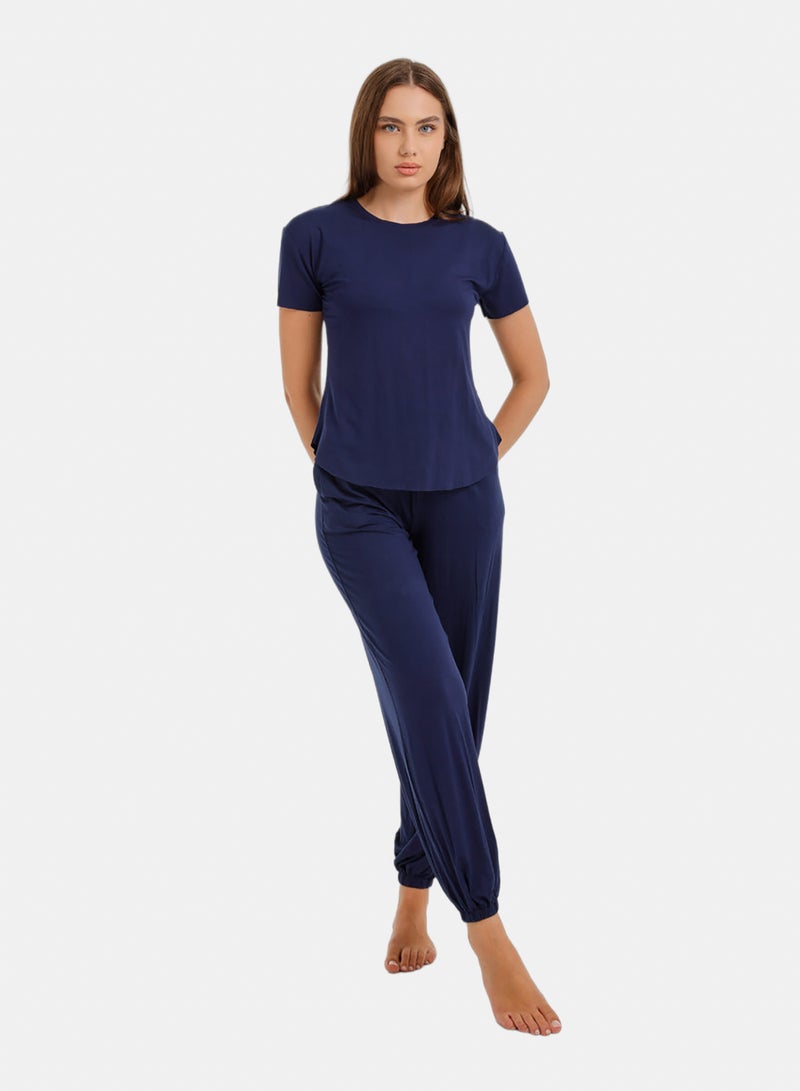 Carina Harem Pants Pyjama Set - Image 1