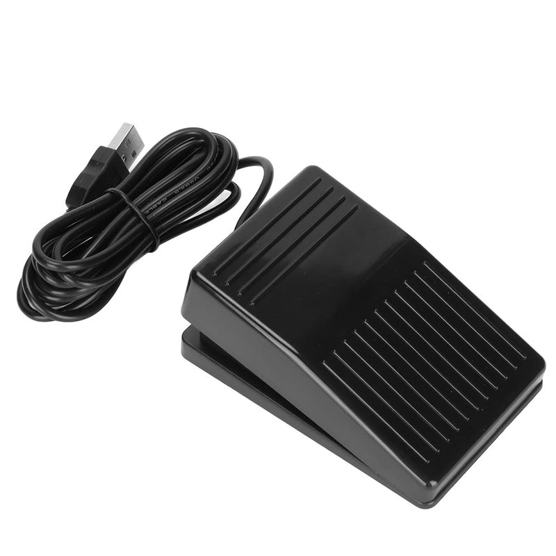 مقاوم للرمل والغبار دواسة قدم USB من aqxreight، دواسة قدم كهروضوئية متعددة الوظائف أحادية القدم مع كابل بطول 2 متر، جهاز واجهة الكمبيوتر، مفتاح USB أحادي، دواسة USB أحادية، مفتاح USB أحادي - Image 2