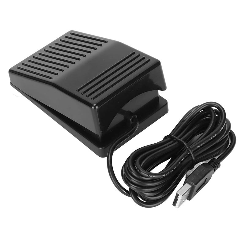 مقاوم للرمل والغبار دواسة قدم USB من aqxreight، دواسة قدم كهروضوئية متعددة الوظائف أحادية القدم مع كابل بطول 2 متر، جهاز واجهة الكمبيوتر، مفتاح USB أحادي، دواسة USB أحادية، مفتاح USB أحادي - Image 1