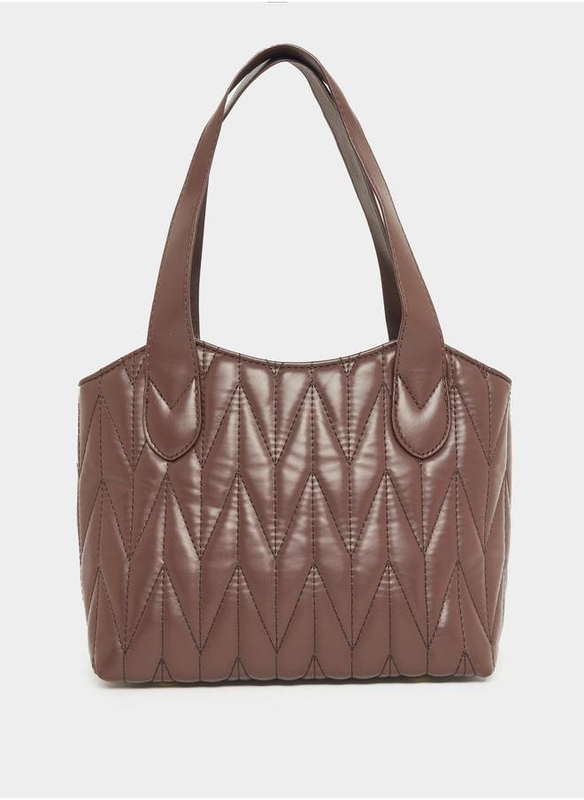 Take Two Quilted Shoulder Bag  - Image 2