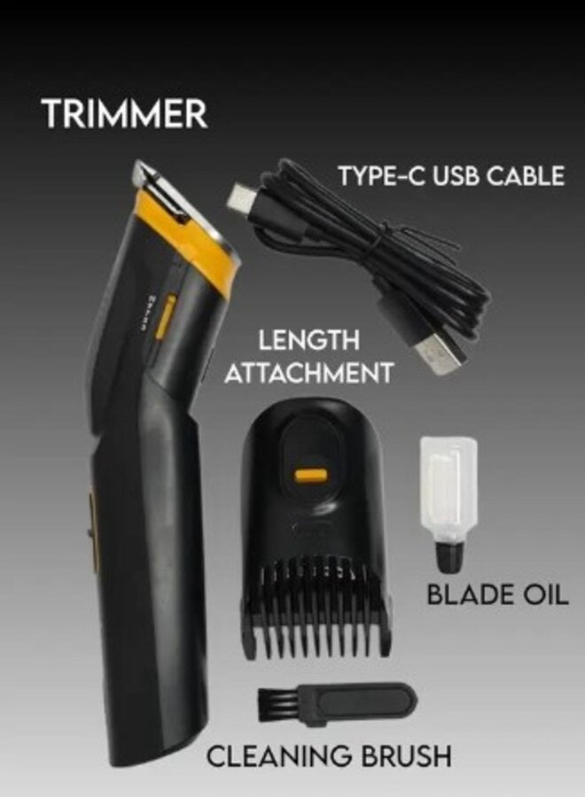 STARLIFE Professional Hair Clipper, Adjustable Blade, Hair Golden Grooming Kit 90 min Runtime 5 Length Settings (Multicolor) - Image 2