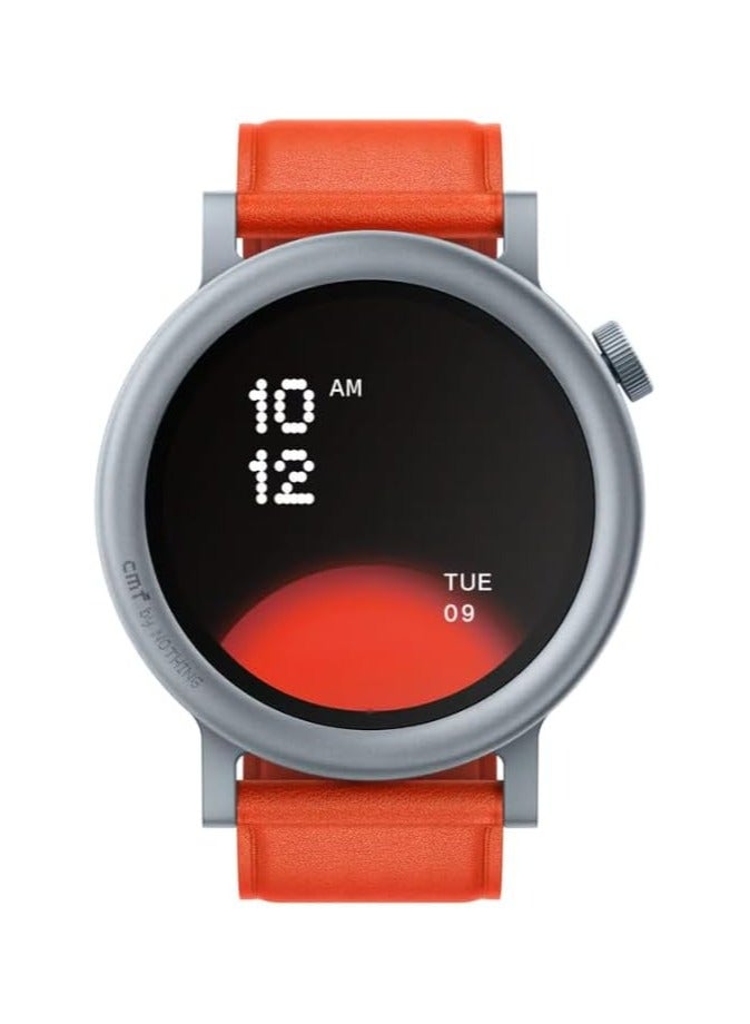 Watch Pro 2, 1.32" AMOLED, auto-brightness,Gesture Control, 3D warmup guide,GPS Smartwatch -Orange - Image 1