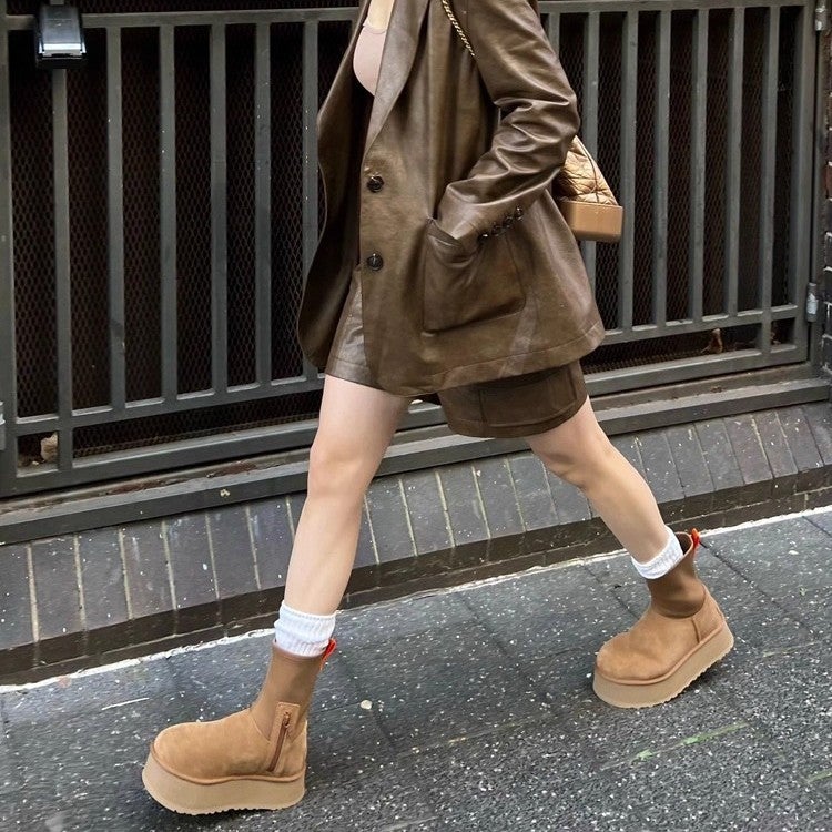 Women's Platform Snow Boots - Image 4