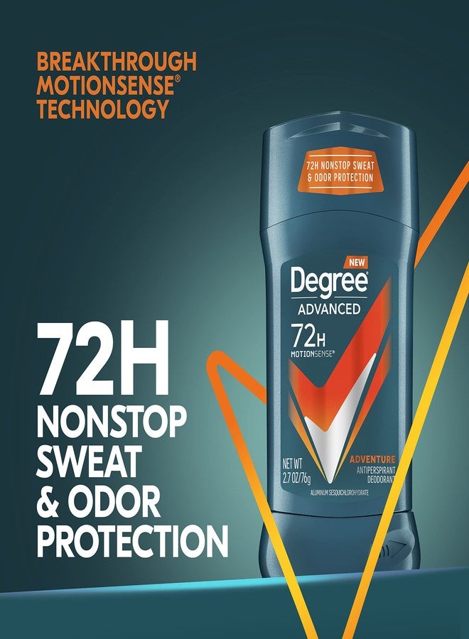 Degree Men 72-hour Antiperspirant Adventure Antiperspirant For Men With MotionSense Technology 2.7 oz Twin Pack - Image 3