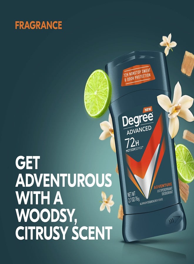 Degree Men 72-hour Antiperspirant Adventure Antiperspirant For Men With MotionSense Technology 2.7 oz Twin Pack - Image 4