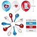 Suilung 50 Pcs Nurse Balloons 12 Inch CNA Week Balloons Doctor Medical Party Decorations Appreciation Gift for BSN RN LPN Graduation Hospital Themed Birthday Retirement Party Supplies - Image 2