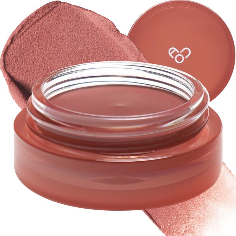 AOU FLOOFY MATTE BALM Tinted Balm Blusher for Lips and Cheeks 015Oz 01 Coral Balm