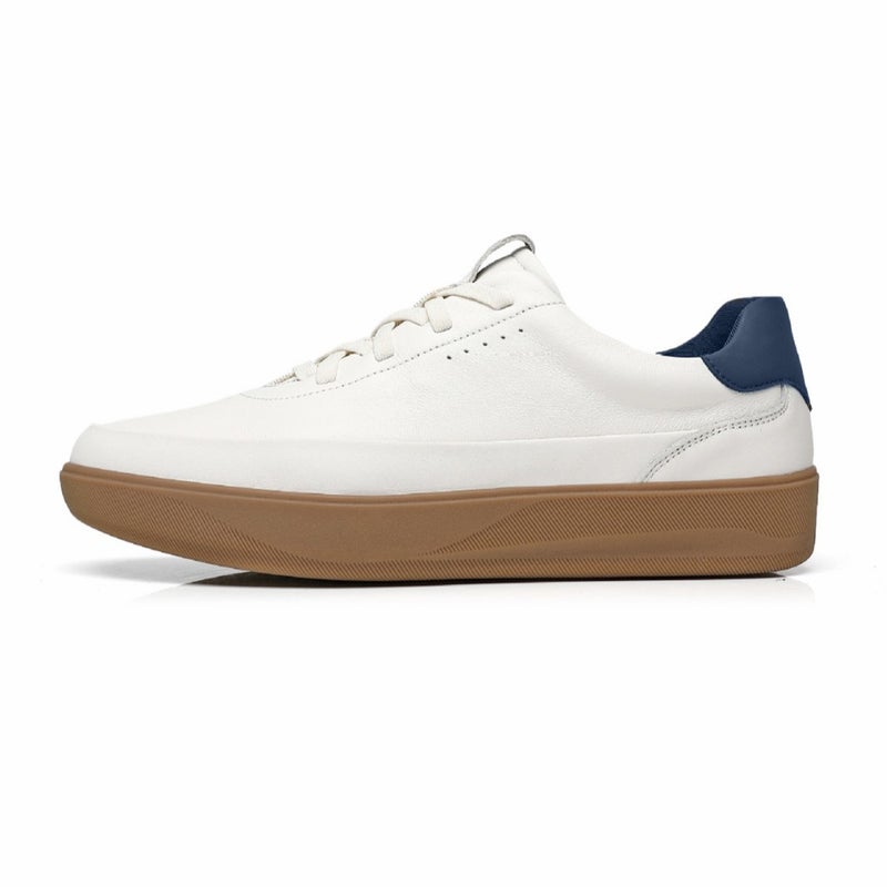 First-Layer Cowhide White Shoes for Men 2025 New Breathable Versatile Soft-Soled Casual Shoes Thick-Soled Sports Style Moral Training Shoes - Image 4
