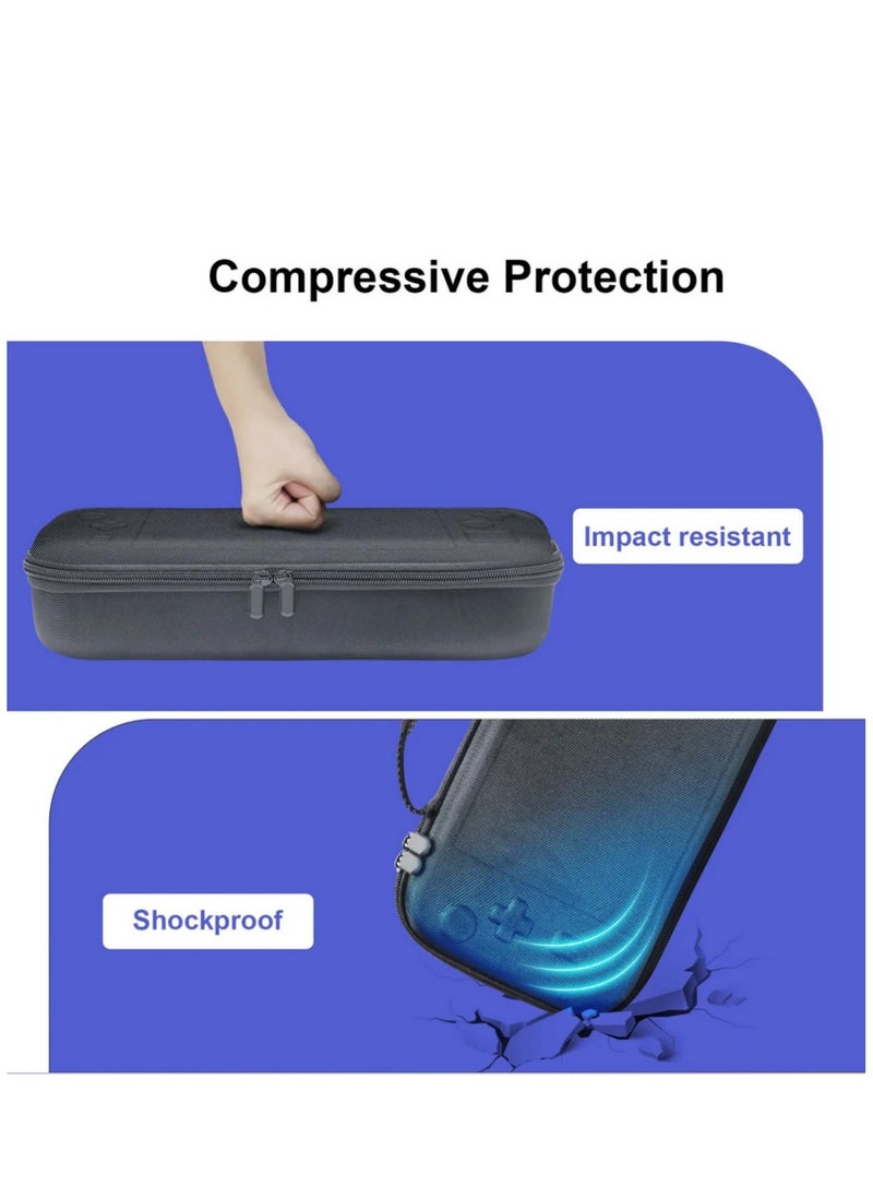 Generic - EVA Handheld Console Handbag for Lenovo Legion Go Professional Handheld Console Storage Bag for Lenovo Legion Go Game (Black) - Image 1