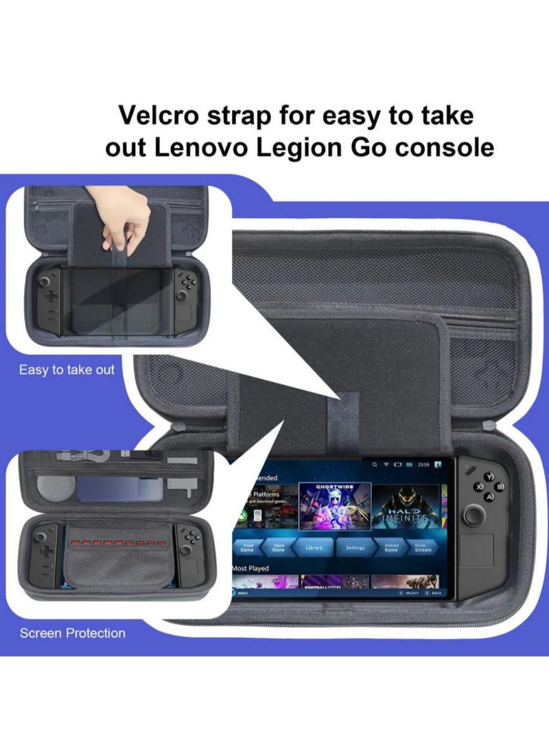 EVA Handheld Console Handbag for Lenovo Legion Go Professional Handheld Console Storage Bag for Lenovo Legion Go Game (Black) - Image 4