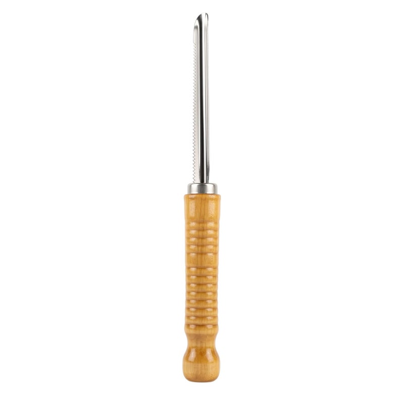 Corer with Comfortable Wooden Handle - High Quality Stainless Steel - Image 1