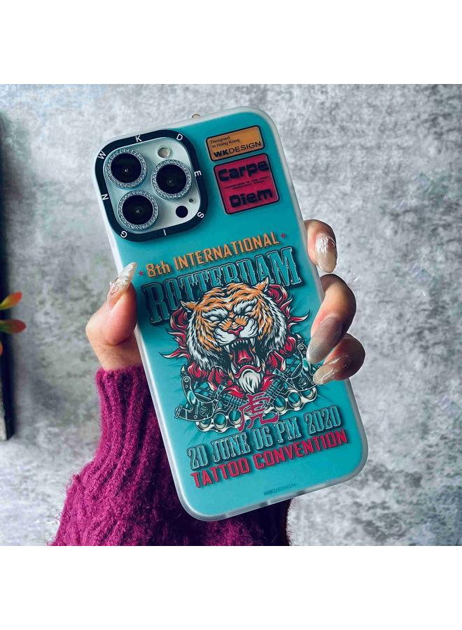 دبليو كيه جراب لهاتف iPhone 12 Pro WPC-015 Gorillas Series Cool PC + TPU جراب هاتف - Image 1