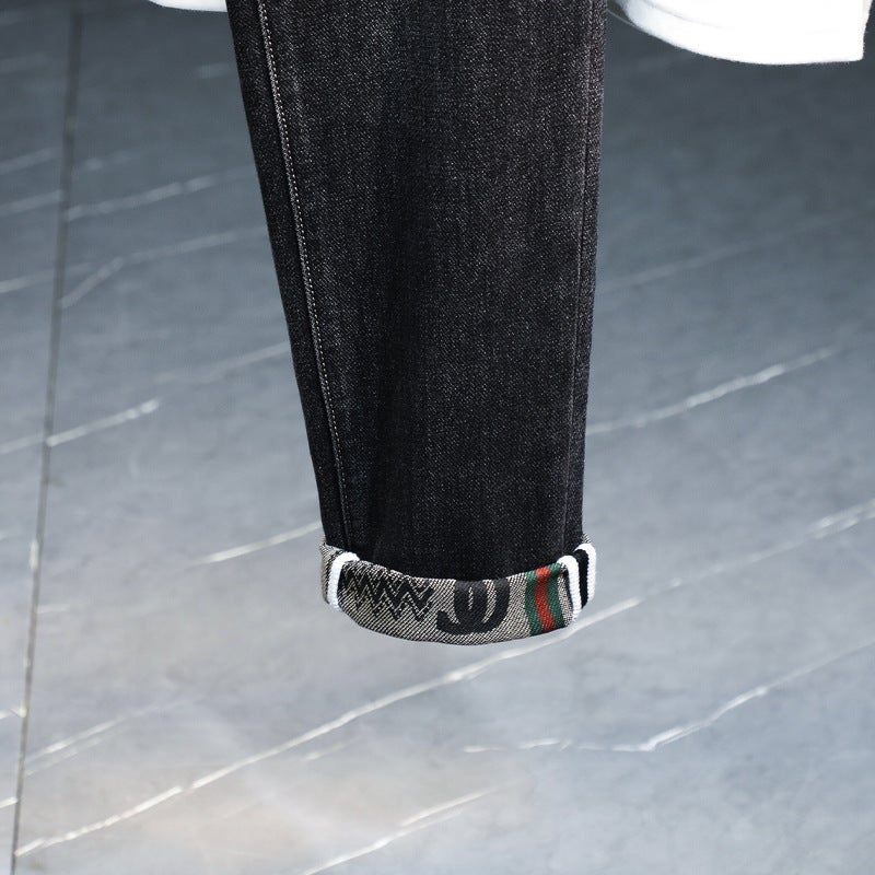 Unisex Classic Denim Jeans Loose Fit Daily Outdoor Wear - Image 3