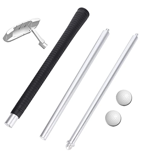 LEAGY 4-Section Portable Putter, Right Hand, 2 Golf Balls, 1Pack Bag - Image 4