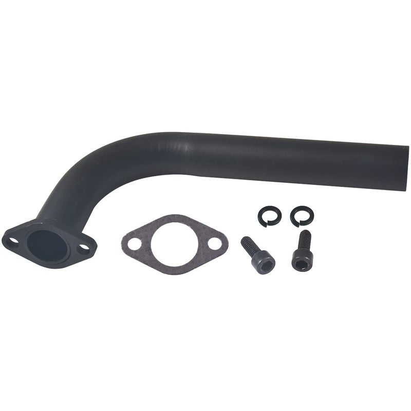 KANECJDL Exhaust Header Pipe for Predator 420 301cc 8hp GX240 270 390 Mini Bike Go Kart Golf Cart Mud Boats Lawnmower OHV Clone Engine - Image 1