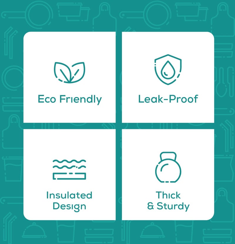 Gusto [12 oz. - 50 Sets] Insulated Brown Patterned Ripple Paper Hot Coffee Cups With Lids (Lids Color May Vary) - Ideal for Hot Beverages  Travel  and Office Use - Image 4