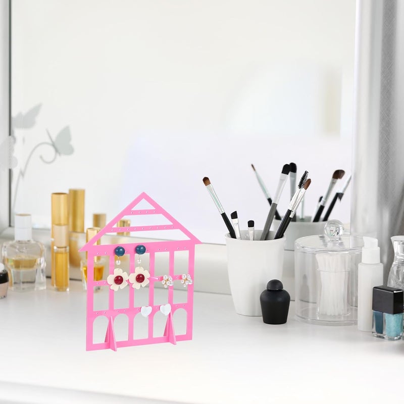 TPGP PATIKIL Acrylic Earring Holder Display Stand with 43 Holes - White - Image 5