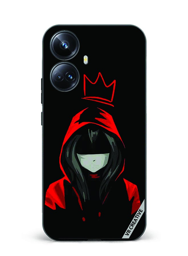 VR CREATIVE Protective Case Cover For Realme 10 Pro Plus Hell Girl Design Multicolour - Image 1