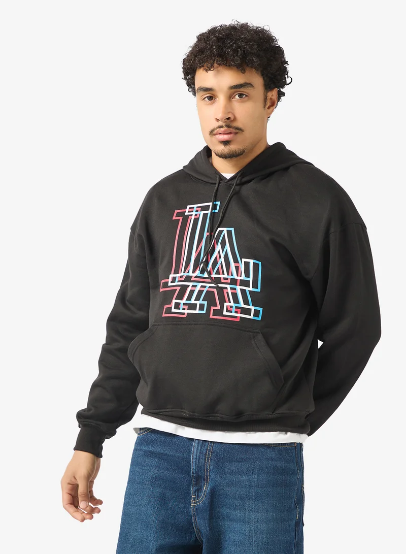 Graphic Print Hoodie