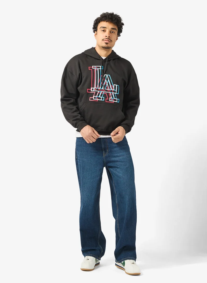 Seventy Five  Graphic Print Hoodie for Men | Best Price UAE