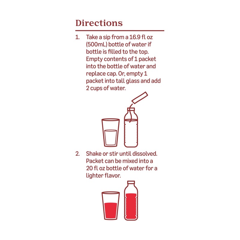 Amazon Grocery, Strawberry Drink Mix with Caffeine, 10 packets, 1.1 Oz (Previously Happy Belly, Packaging May Vary) - Image 5