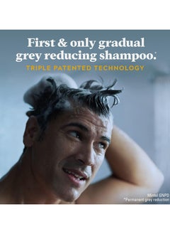 Just For Men (Pack of 3) Control GX, Grey Reducing 2-in-1 Shampoo and Conditioner, 3x4 oz  - Image 2