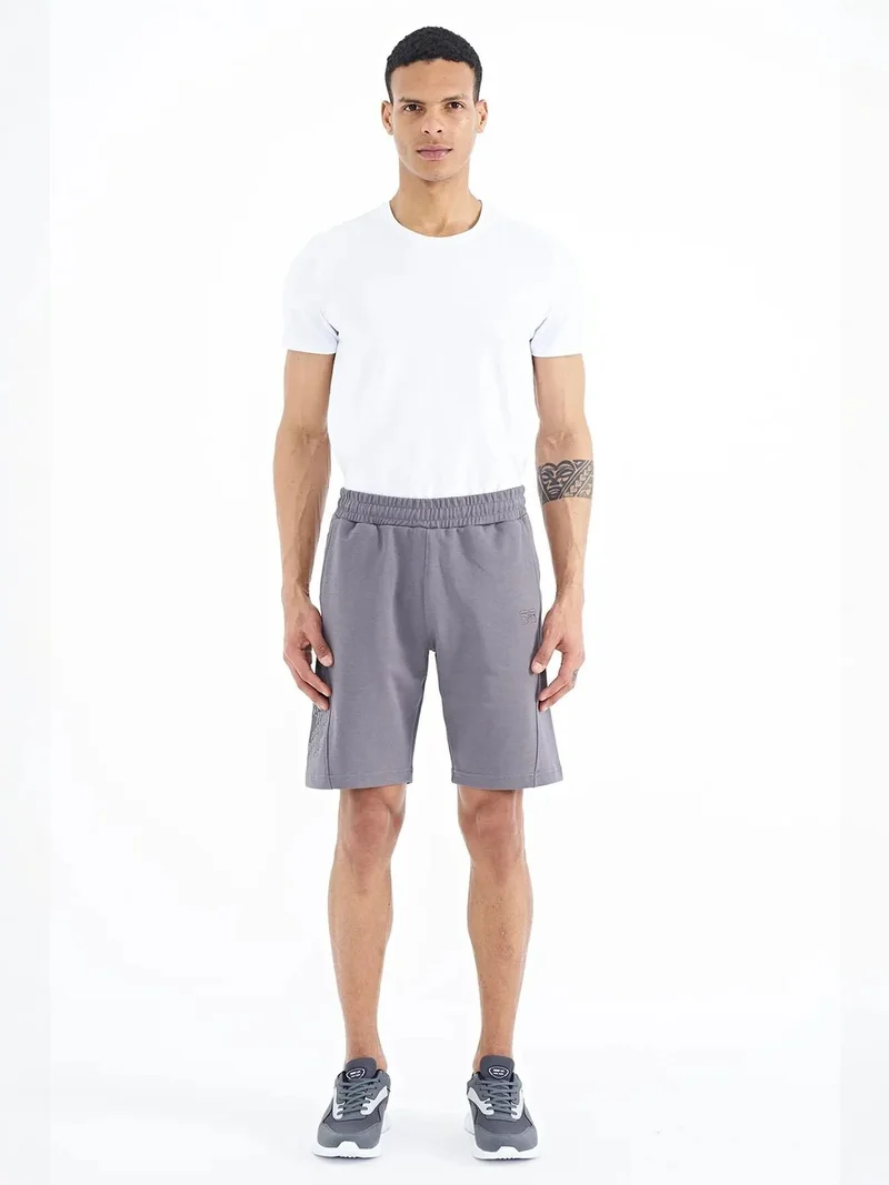 TOMMYLIFE TOMMY Men's Cotton-Blend Sweat Shorts