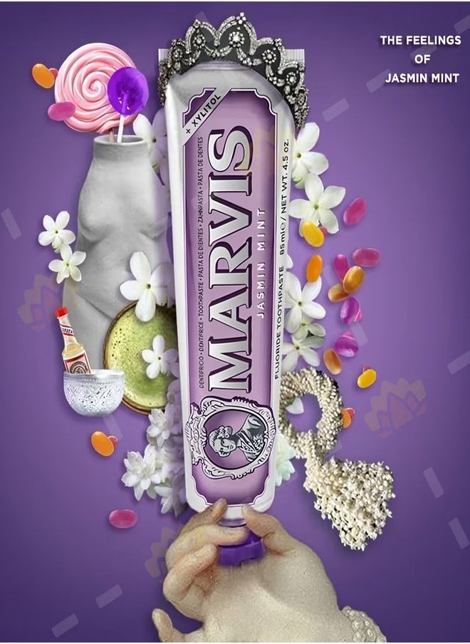 Marvis Marvis Toothpaste With Jasmine And Mint 85 ml  - Image 2
