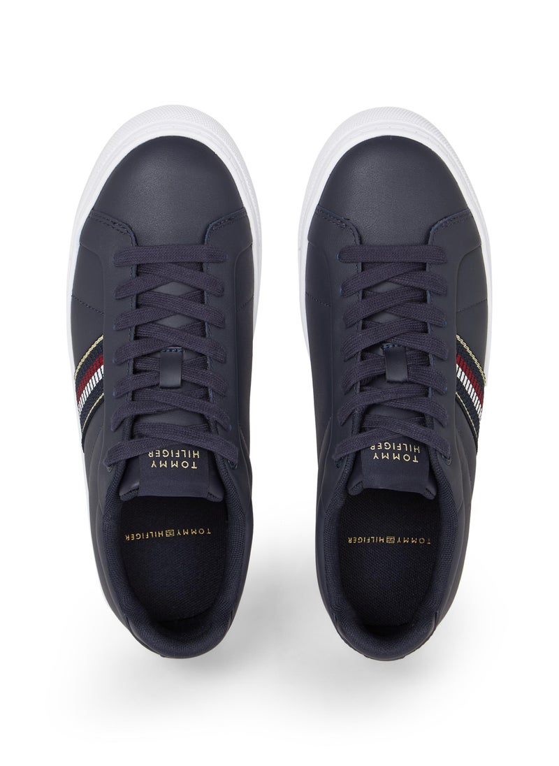 TOMMY HILFIGER Lace Up Low Top Sneakers  - Image 5