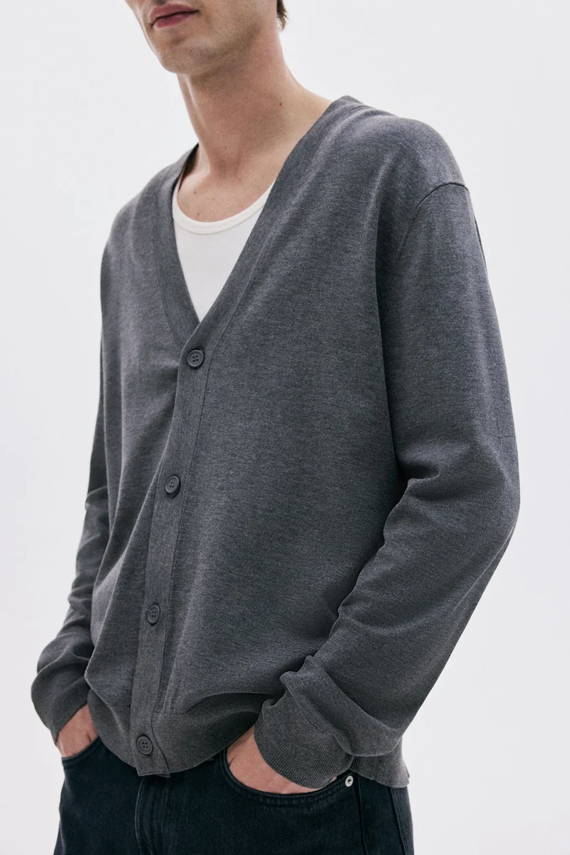 H&M  Regular Fit Cardigan for Men | Best Price UAE