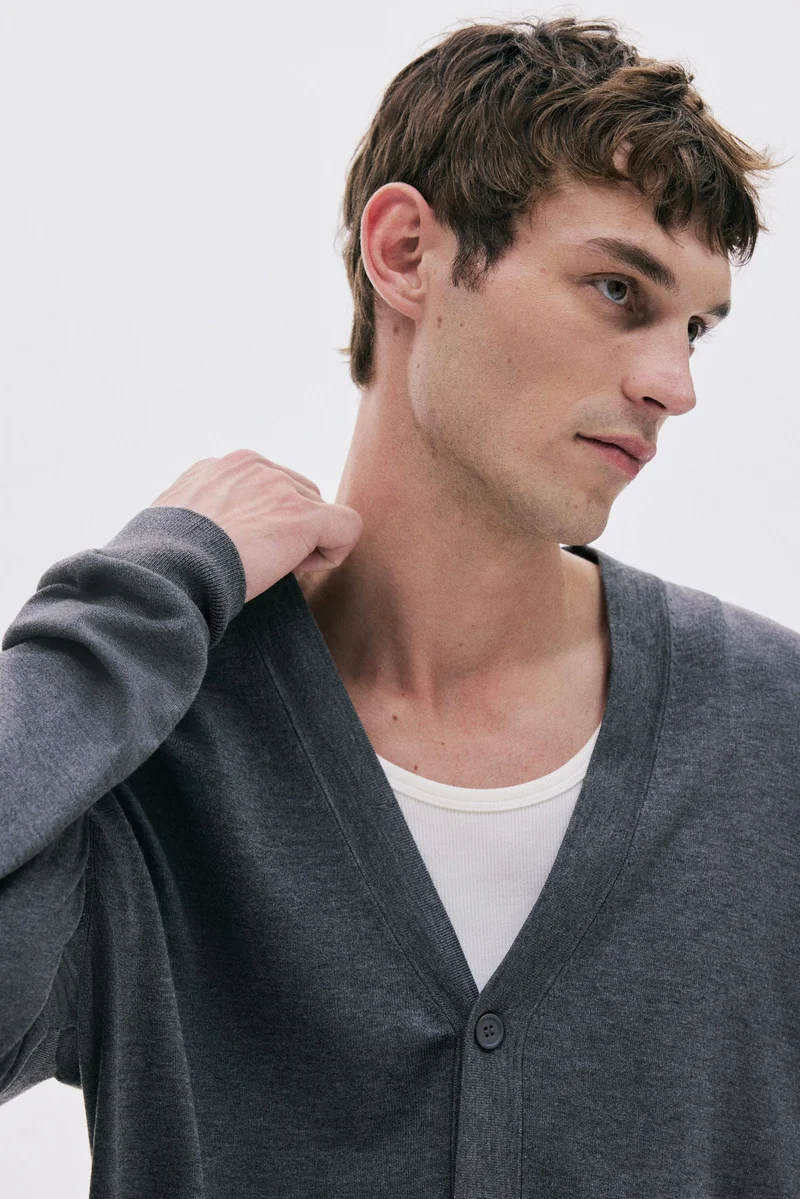 H&M  Regular Fit Cardigan for Men | Best Price UAE