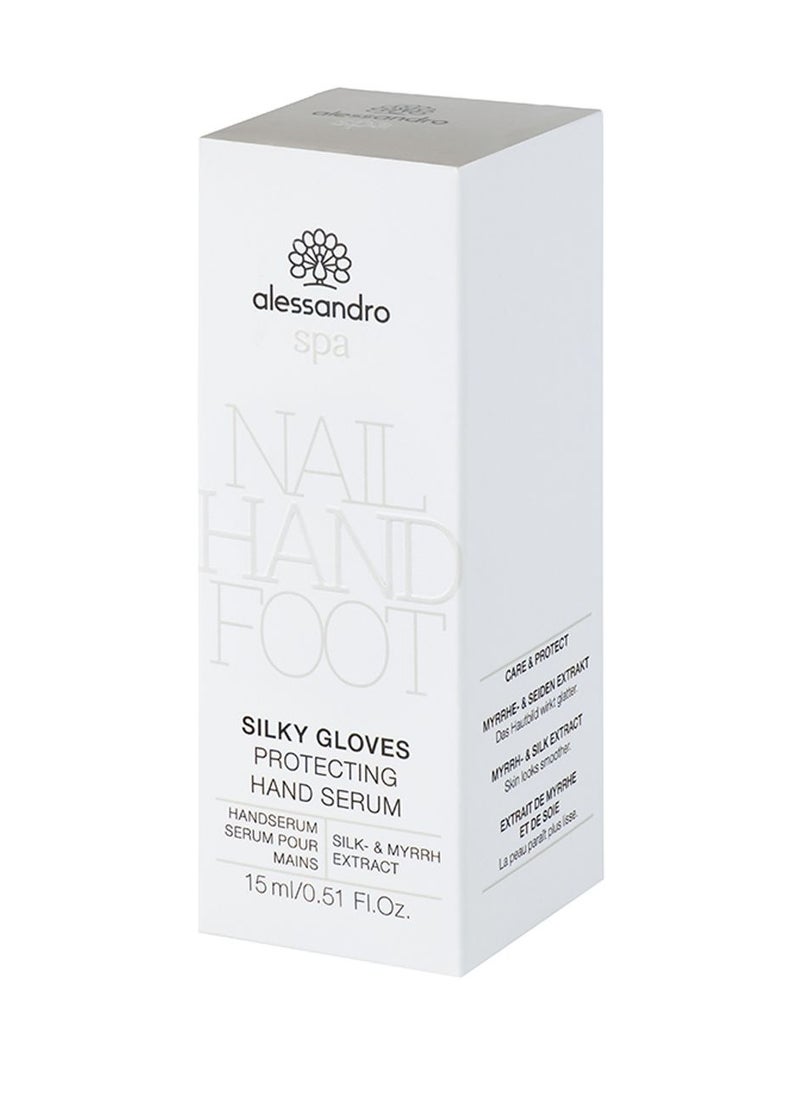 ALESSANDRO SILKY GLOVES | PROTECTING HAND SERUM 15 ML  - Image 2