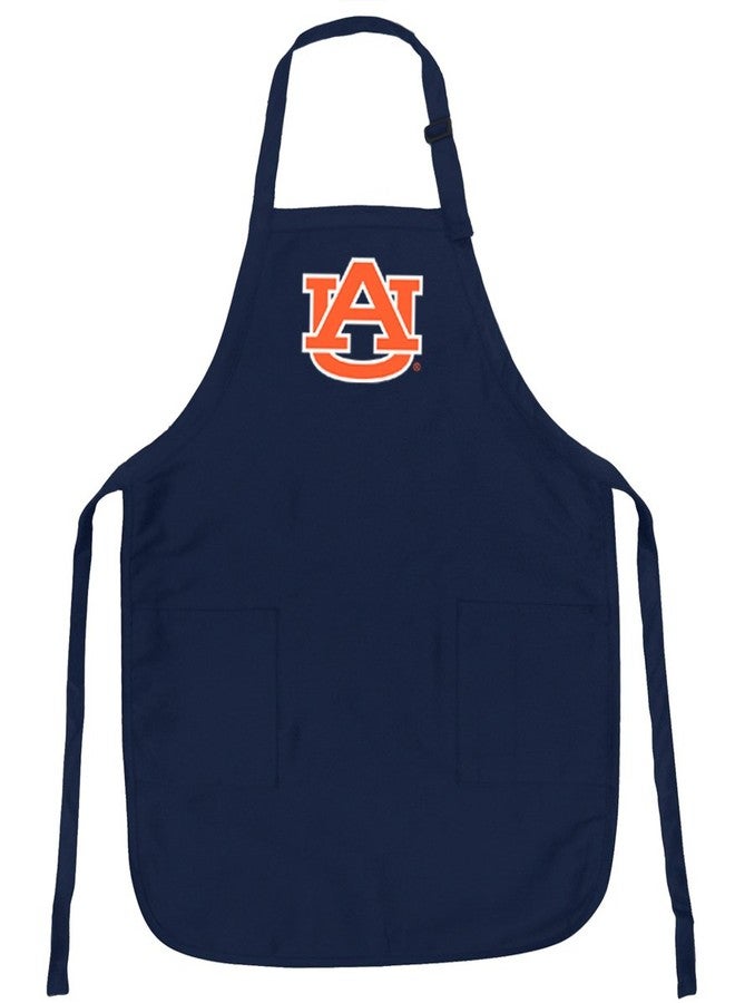 Broad Bay Auburn University Apron Stain Release Auburn Aprons with Pockets and Adjustable Neck - Image 1