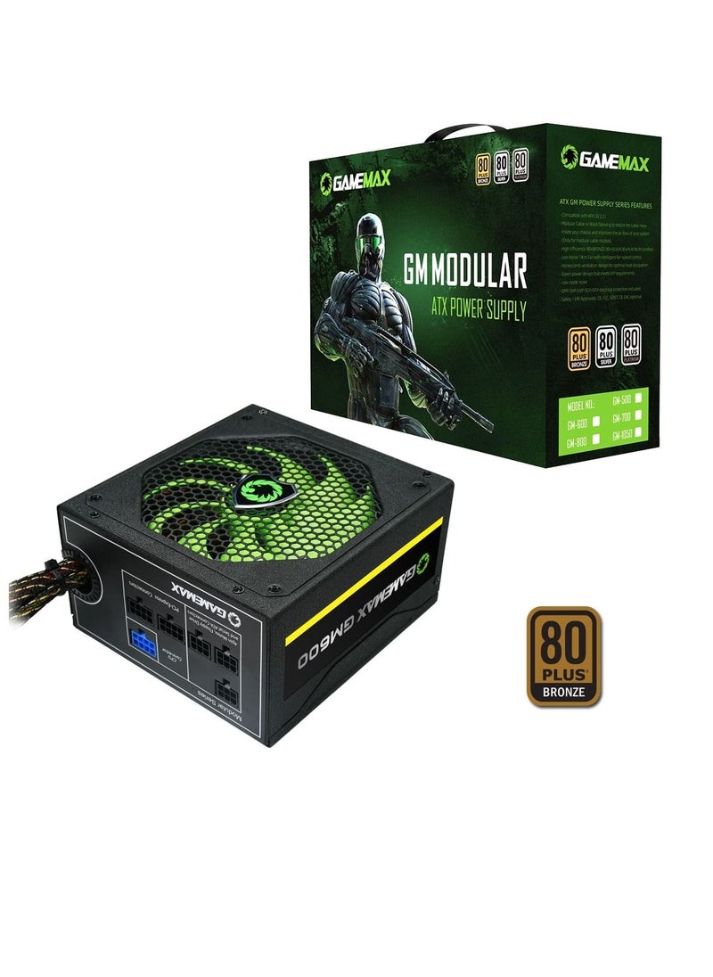 Generic Power Supply 600W Gamemax GM600 (BRONZE) 
