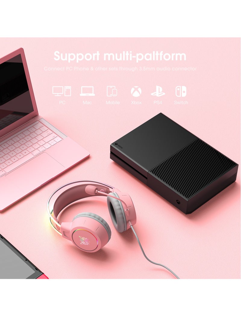 onikuma - X15 PRO Wired Gaming Headset With Mic for Computer Notebook - Image 1