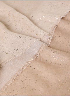 Khizana Ombre Metallic Print Long Hijab Scarf  - Image 2