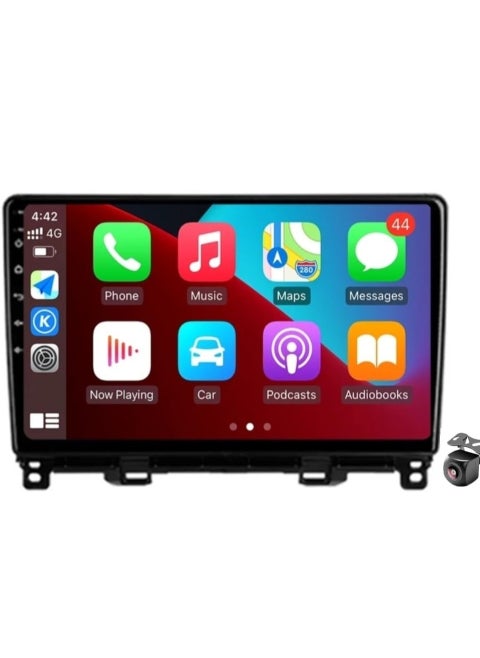 Android Car Stereo For Honda Jazz 4 Fit 4 2020 2021 2022 4GB RAM Support Apple Carplay Android Auto Wireless QLED Touch Screen DSP Bluetooth Fast Interface Quick Boot AHD Camera Included