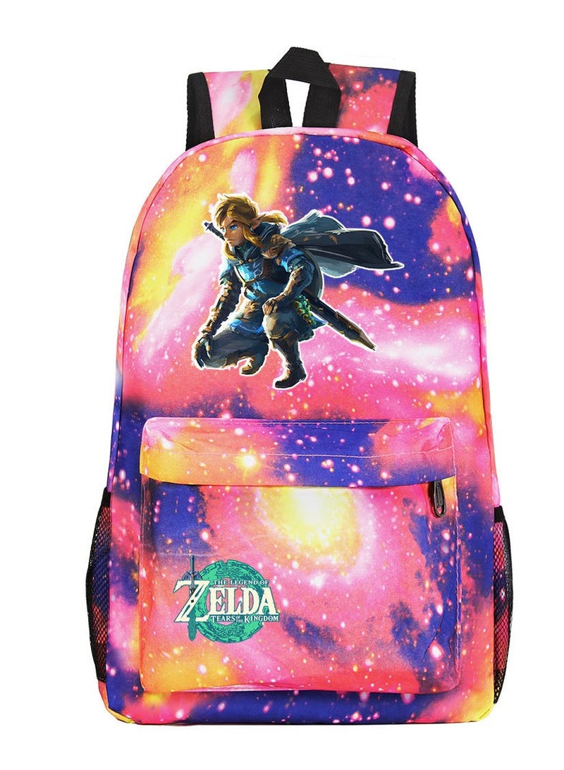 زيلدا حقيبة ظهر كاجوال للشباب مطبوعة