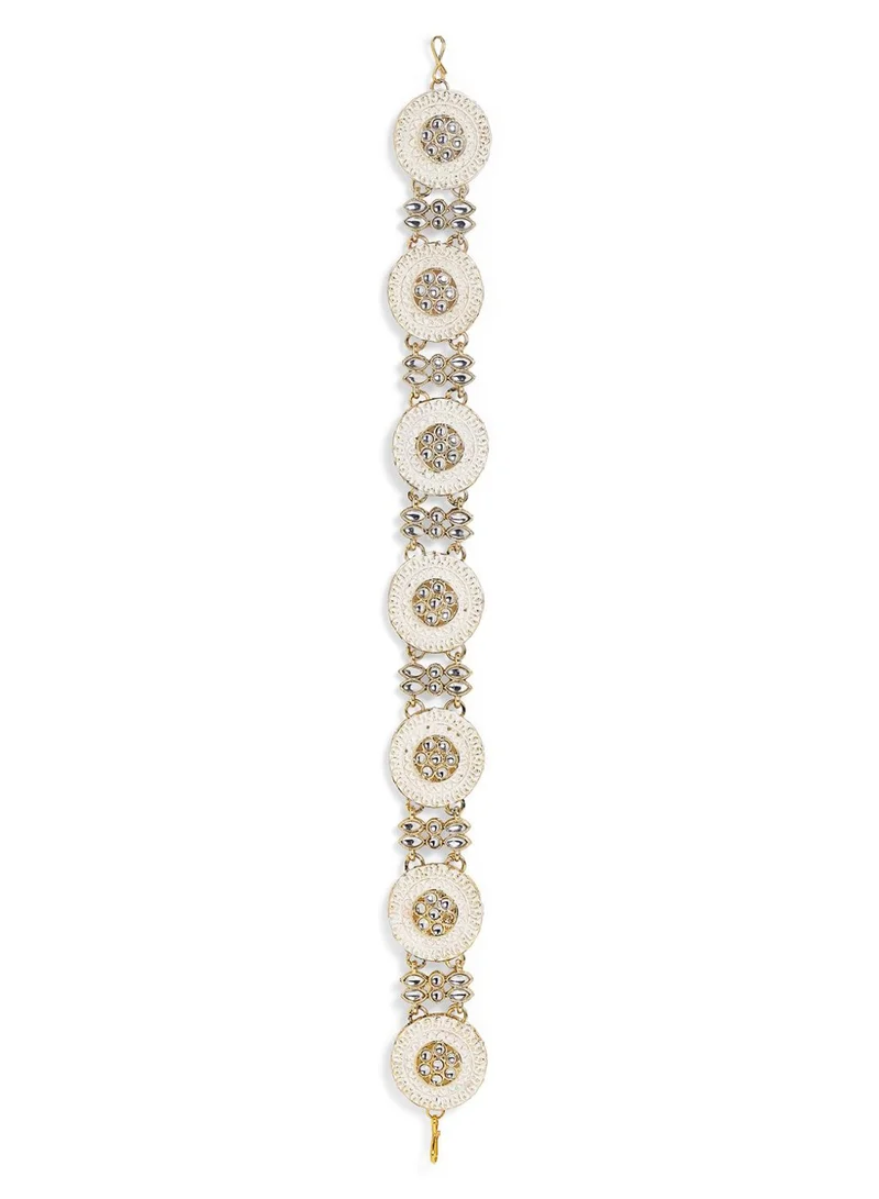 Priyaasi Kundan Studded Matha Patti Head Jewellery