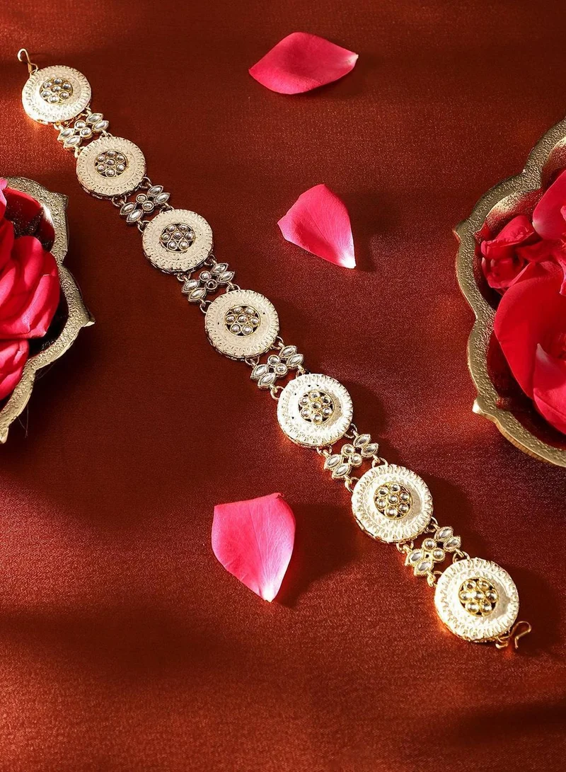 Priyaasi Kundan Studded Matha Patti Head Jewellery