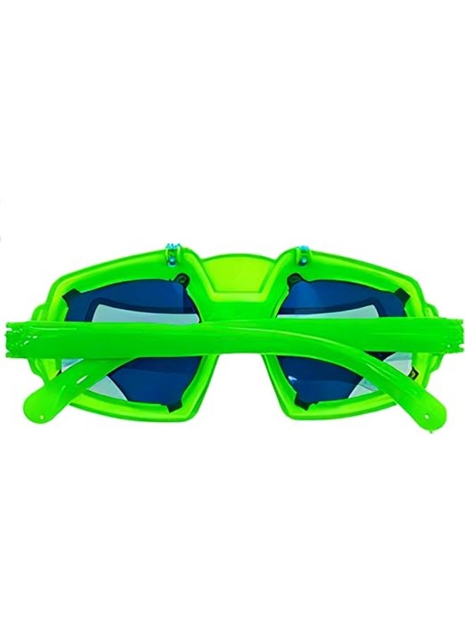 ARGT 12 Pcs Kids Superhero Flip Sunglasses – UV Protection Fashion Glasses with Ultra-Light Frame for Boys & Girls - Image 2