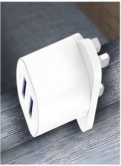 PROMASS original wall charger with two USB ports supports 20W fast charging, compatible with iPhone and all other phones,.  - Image 3